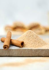 Fuchs Gewürze - Zimt Zucker - Klassisches Gewürz für Milchreis, Pfannkuchen oder Wafeln - aus natürliche Składnik - 100 g w wiederverwendbarer, recyclebarer Dawka