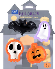Forme de biscuiți Halloween cu prindere confortabilă (set de 4)