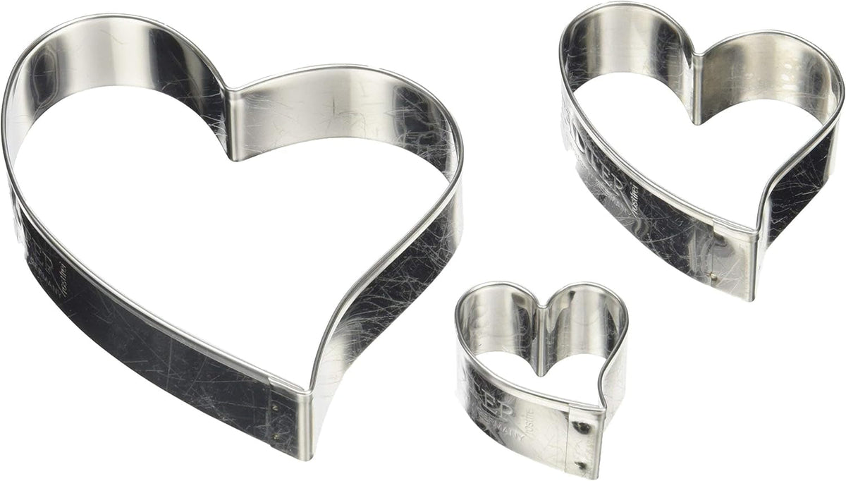 Set de forme pentru biscuiți Städter 002128 Love, 3 piese