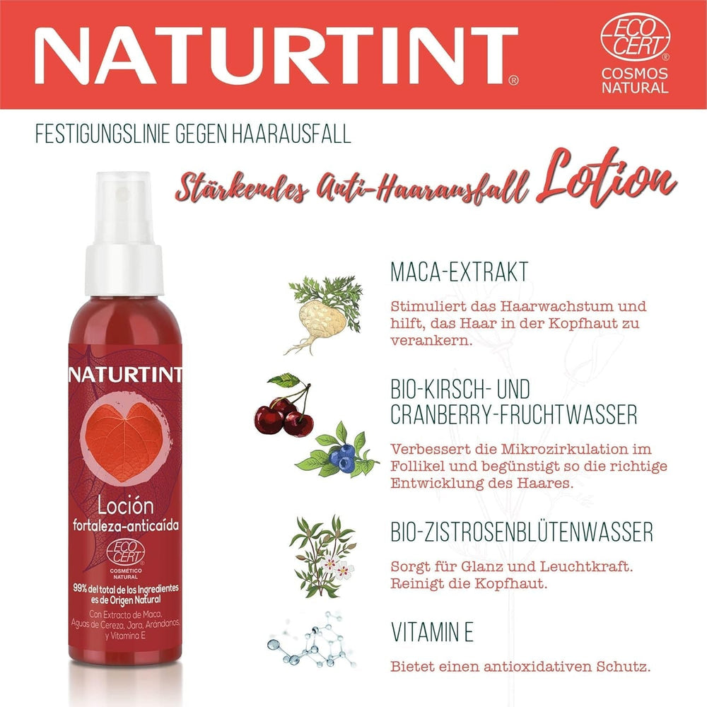 Naturtint, Balsam wzmacniający przeciw wypadaniu włosów, 125 ml Naturtint pielęgnacja włosów