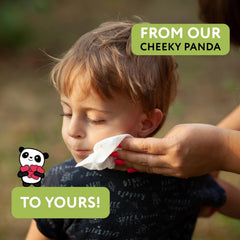 Șervețele umede din bambus Cheeky Panda pentru bebeluși | 720 de șervețele ecologice | Delicate și moi | Produse esențiale pentru nou-născuți
