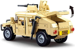 Gepanzertes Fahrzeug (265 Teile) [M38-B0837], Spielset , Klemmbausteine, Soldaten, mit Spielfigur, Army, Mehrfarbig, Sluban Klemmbausteine SL95707, Für Kinder ab 4 Jahren