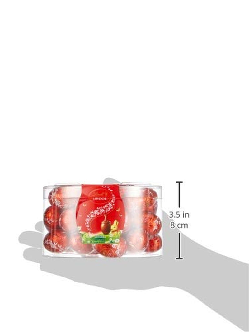 Jajka LINDOR z czekoladą Lindt | 4 pudełka po 450 g każde | Jajka LINDOR z rozpływającą się w ustach czekoladą mleczną, nadzieniem białym, ciemnym i orzechowym | Czekolada Wielkanocna | Prezent czekoladowy | Pisanki | Czekoladowe jajka
