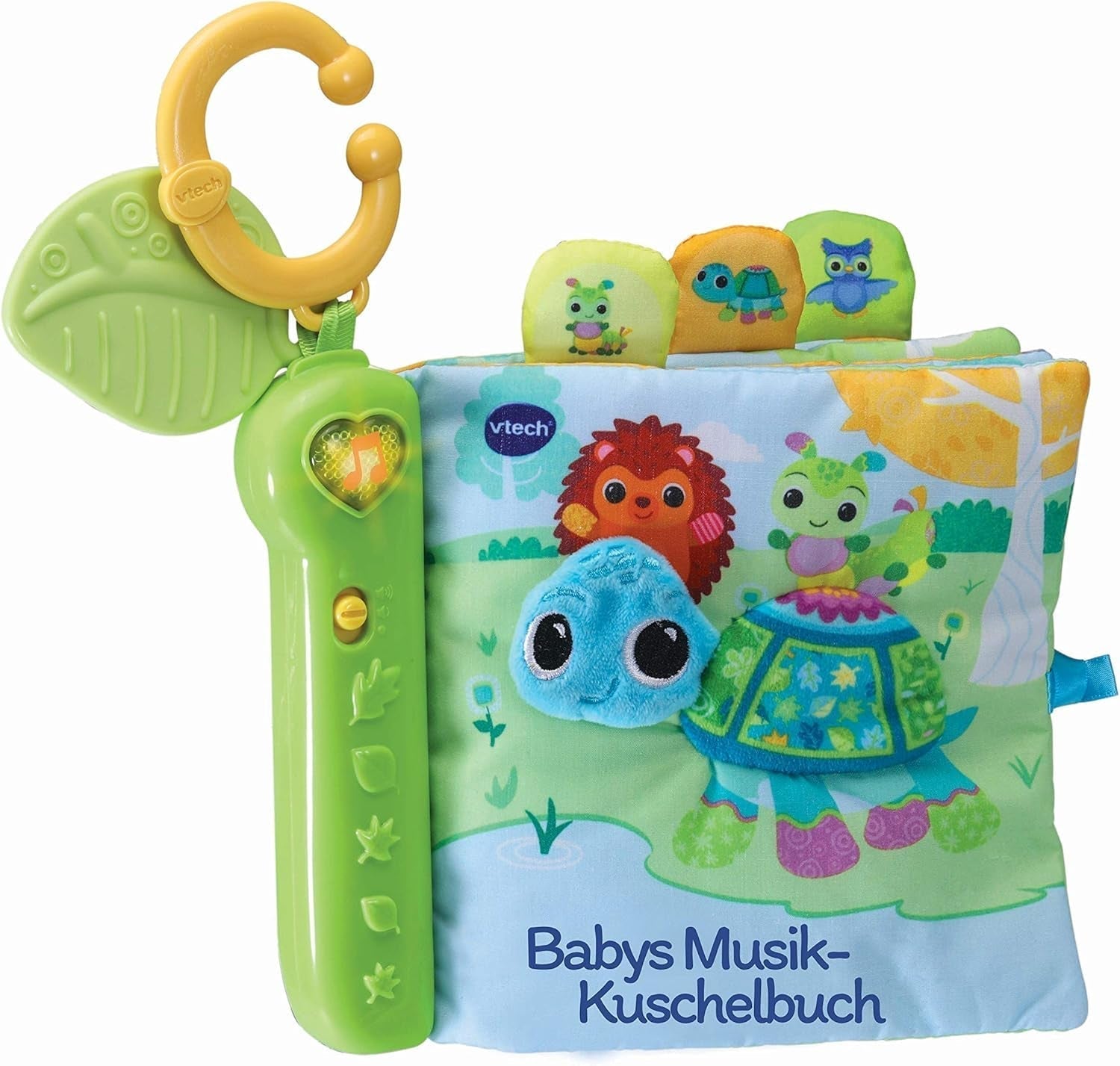 Vtech 80-536904 Cartea de pluș cu muzică pentru copii Jucarii Bebe Naty Shop Singur