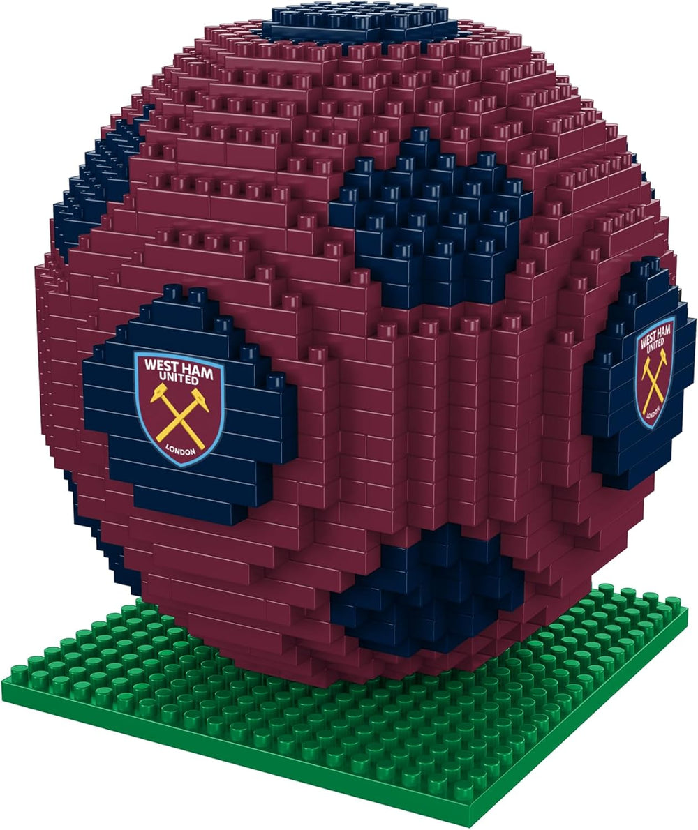 FOCO Offizielles Lizenzprodukt Manchester City FC BRXLZ 3D-Fußball-Konstruktionsspielzeug Modell In alternatywny Teamfarbe