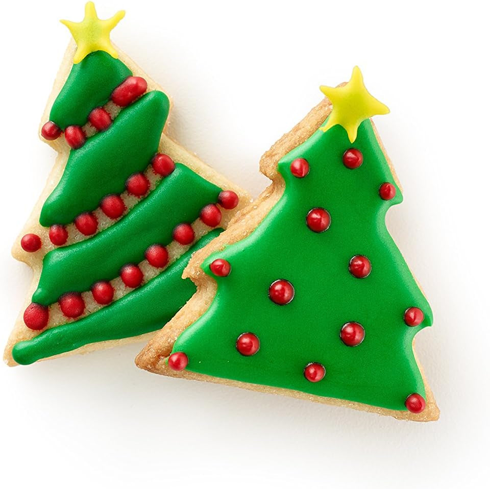 Taietor de biscuiti Lékué, brad, verde, 27 x 23,5 x 1,5 cm