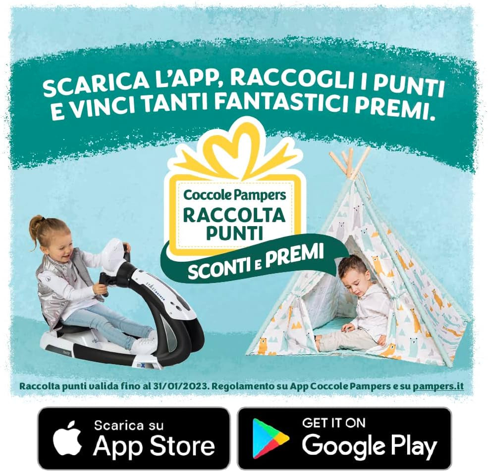 Pieluchy Pampers Sun and Moon, unisex, junior, rozmiar 5 (11-25 kg), 120 pieluch