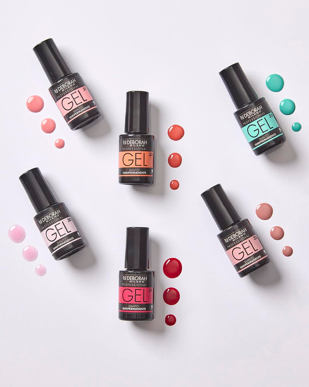 Półtrwały lakier do paznokci Milano Professional nr. 30 Babydoll Pink Efekt objętościowy Długotrwały 100% Made in Italy Zapewnia intensywne i błyszczące paznokcie 4,5ml