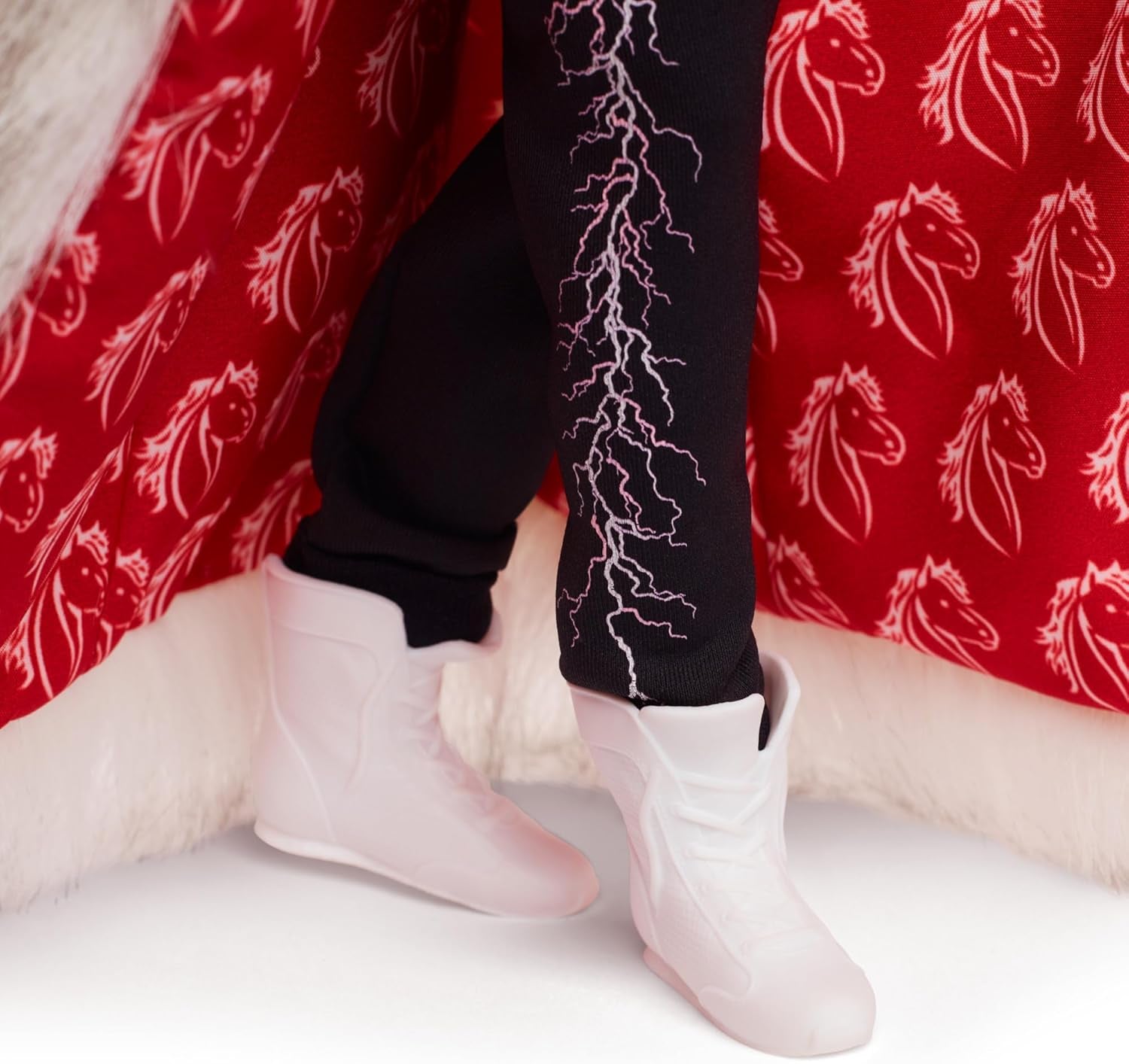 Barbie The Movie Collectible Ken Doll Wearing Big Faux Fur Coat and Black Fringe Vest with Bandana, HRF31