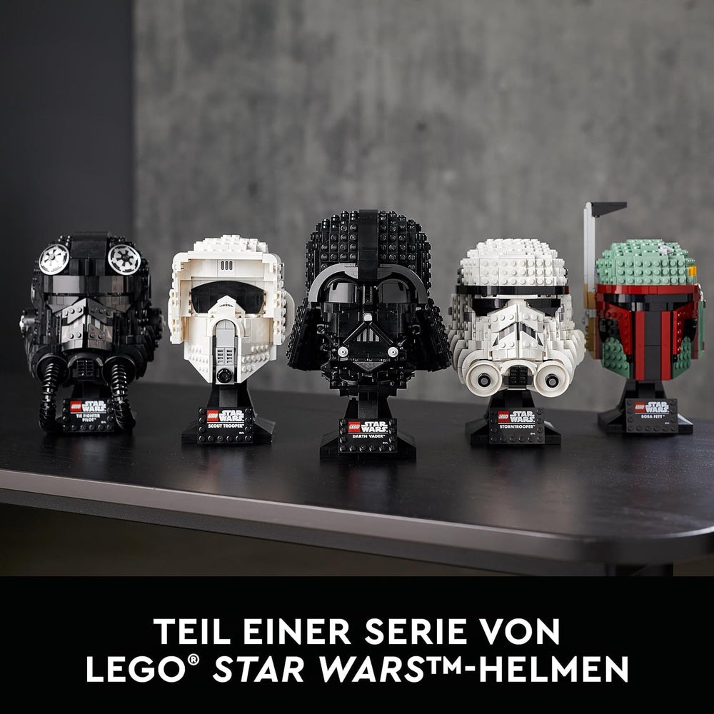 LEGO Star Wars Zestaw do budowania hełmu Dartha Vadera dla dorosłych, pomysł na prezent dla mężczyzn, kobiet, dla niego lub dla niej, model kolekcjonerski do zbudowania i wystawienia 75304 zestawy do budowania Besuche w sklepie LEGO