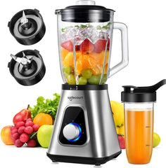 Kuchnia Safecourt - Blender - Blender sportowy - 1000 Watt - na wynos Beker - Smoothie Maker Kitchen Naty Shop
