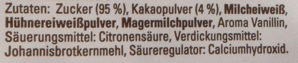 Drobne kropelki o smaku czekoladowym, opakowanie 18 sztuk (18 x 80 g)