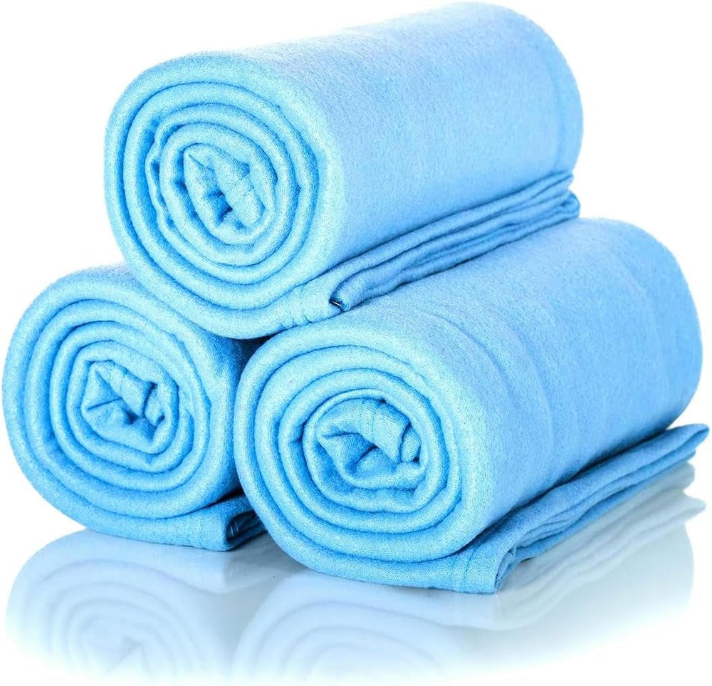 ALCLEAR 3 sztuki Koce polarowe Oeko Tex, kolor: antracyt, duży rozmiar 130X160 Cm, ponad 200 G/M2, koc na sofę koc na sofę koc do salonu, koc piknikowy koc na sofę Łóżka i koce Besuche den ALCLEAR-Store Denim niebieski 3 sztuki 130X160 cm