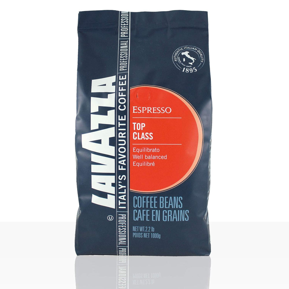 Cafea Lavazza Espresso Top Class Gran Gusto, boabe întregi, pachet de 6, 6 x 1000g