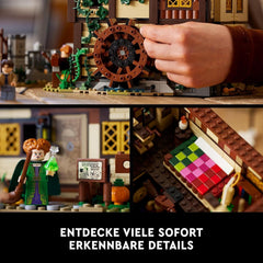 LEGO Ideas Hocus Pocus: Dom czarownicy sióstr Sanderson, zestaw do kolekcji dla dorosłych z domem, 6 minifigurek i akcesoria, kobieta i mężczyzna 21341 Zestawy do budowania Besuche w sklepie LEGO