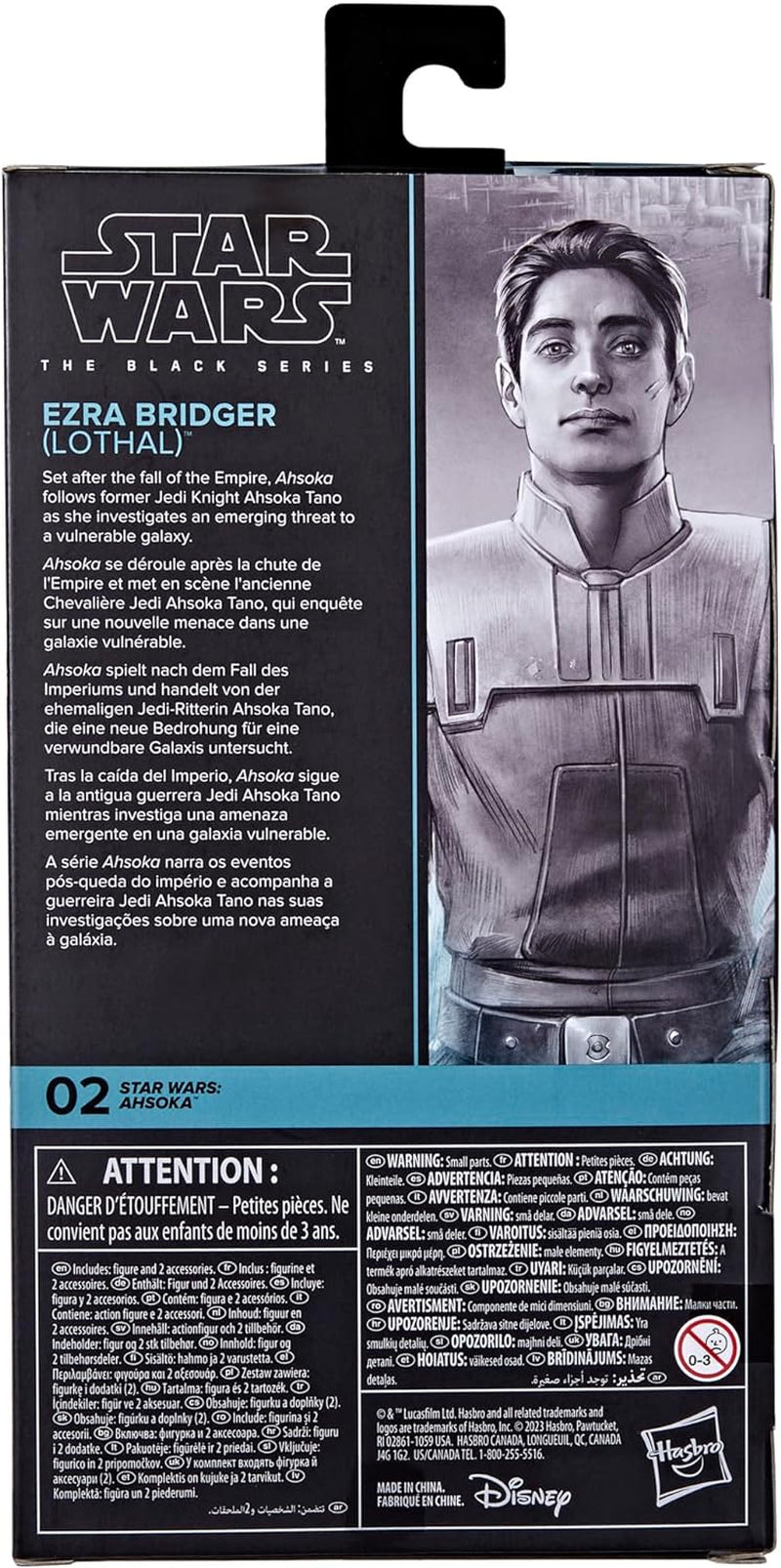 Star Wars Black Series Ezra Bridger (Lothal), Ahsoka Figurka (15 cm) Figurki Naty Shop