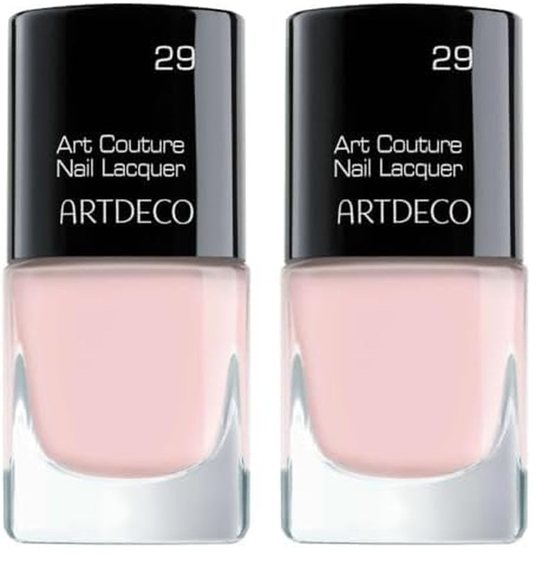 ARTDECO Art Couture Nail Lacquer - Lakier do paznokci z unikalnym efektem winylowego połysku w mini edycji - 1 x 5 ml (opakowanie 2 szt.)