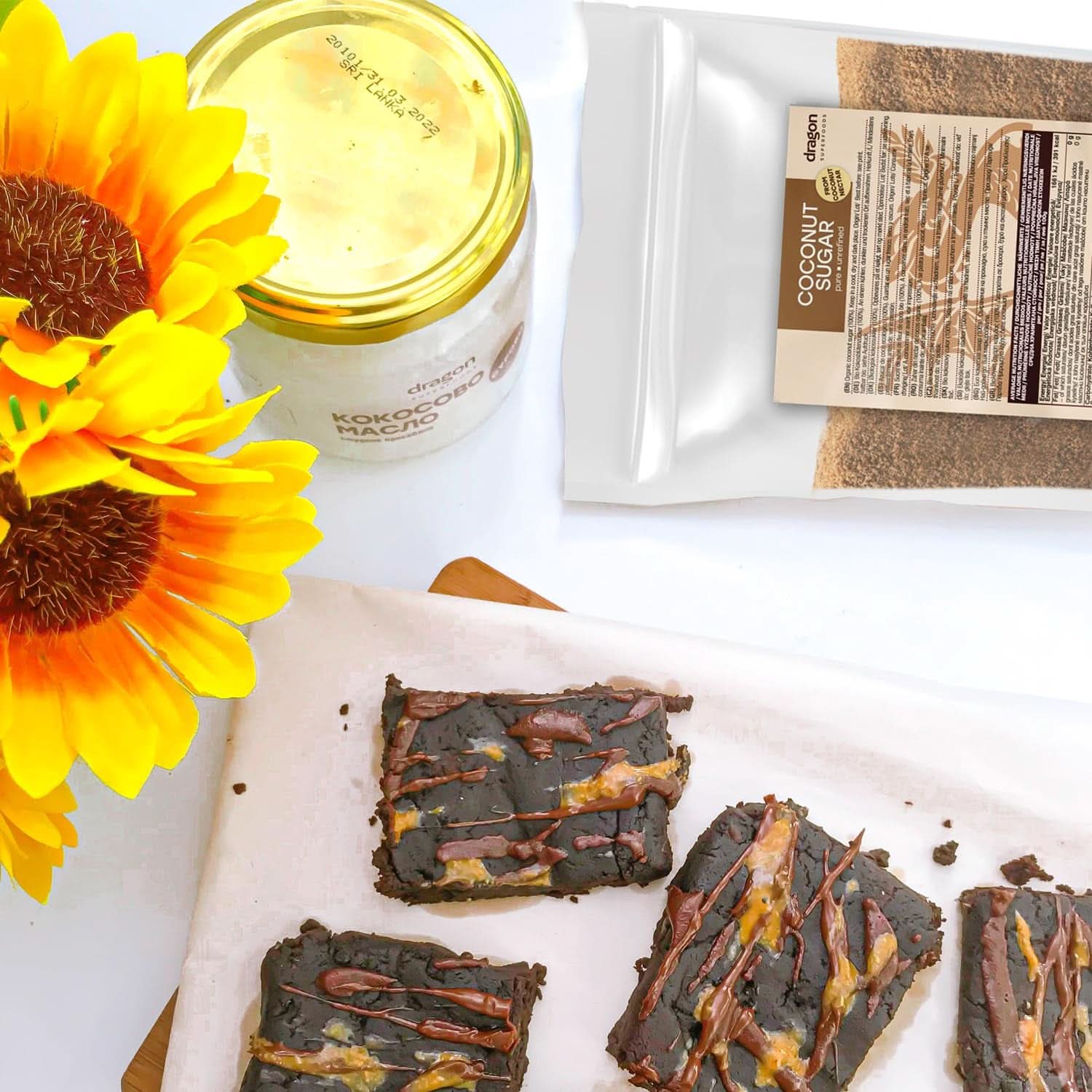 Cukier kokosowy-100% organiczny, nierafinowany, 1 Kg Słodziki Naty Shop