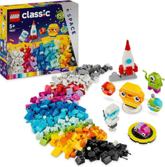 LEGO Classic Kreatywne planety kosmiczne Układ Słoneczny Model do budowania dla dzieci Zabawka kosmiczna Rakieta Statek kosmiczny Planety i kosmici Prezent dla chłopców i dziewcząt w wieku 5 lat 11037 Zestawy do budowania Besuche den LEGO-Store Single