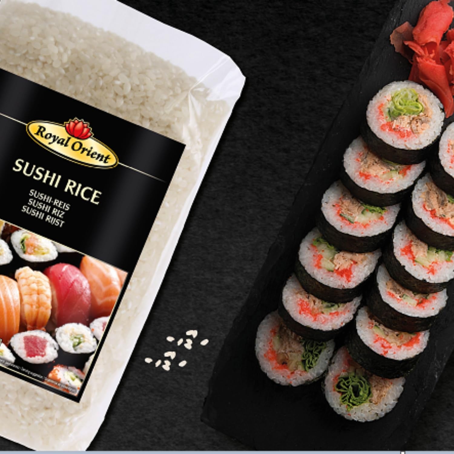 Royal Orient - Ryż do Sushi - (1 X 1 KG)