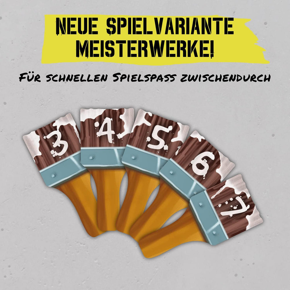 KOSMOS 683320 Belratti, Czy to jest sztuka, czy może to być droga? Gra karciana, kooperacyjna gra polegająca na dopasowywaniu obrazków, dla 3 do 7 graczy w wieku od 8 lat