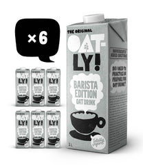 Oatly Barista Haferdrink Barista Edition, Long Life 1 litr (opakowanie 6er)