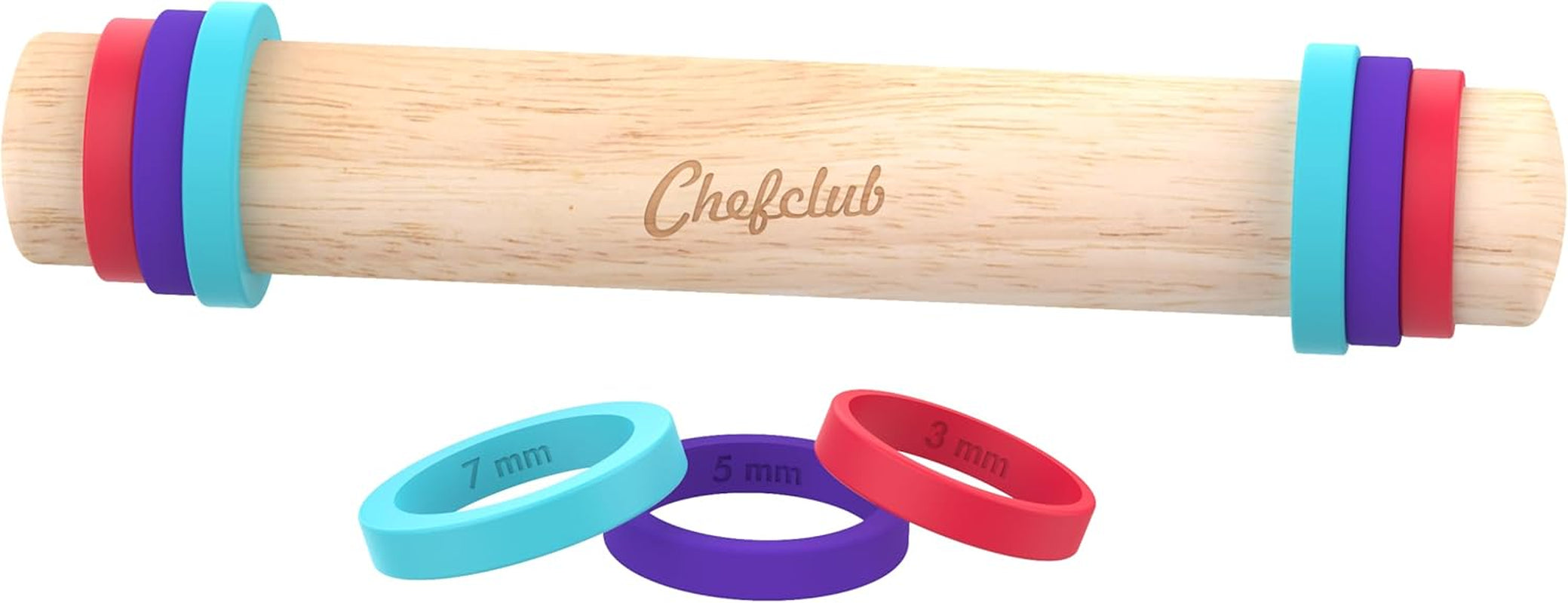 Teigrolle z regulowanymi kółkami