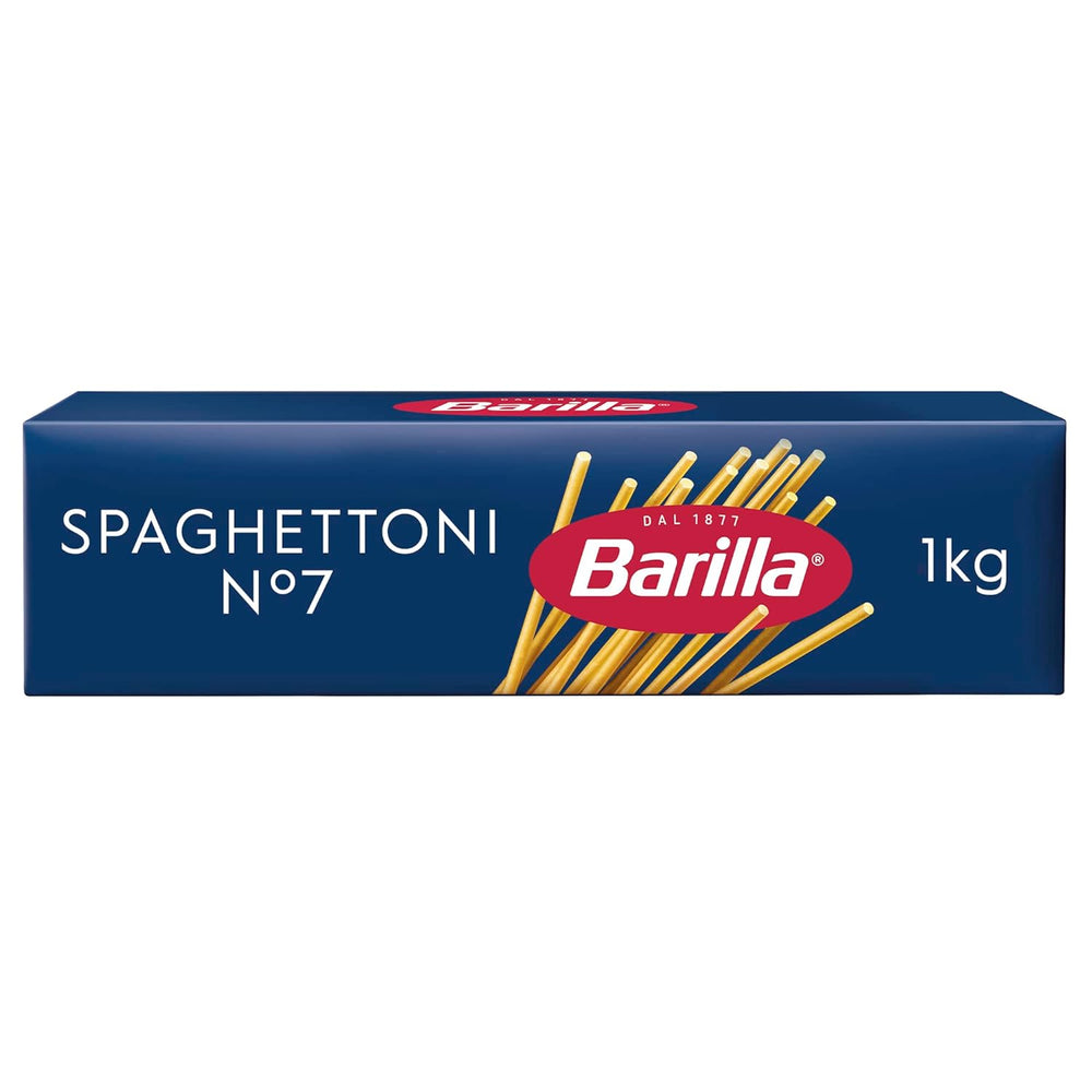 Barilla Pasta Klassische Spaghetti n.5 aus wysokiej jakości Hartweizen immer al dente, (1 x 500 g), geschmacklos