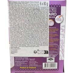 - Kleisty ryż z kokosem i taro - (6 x 80 g)