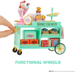 Miniverse MGA Make It Mini Honeydukes Trolley – Harry Potter Mini-Sammlerstücke, 50+ Teile, Kunstharz-Bastelspiel, Nachgebildete Lebensmittel, Für Sammler & Kinder ab 8, Nicht ESSBAR