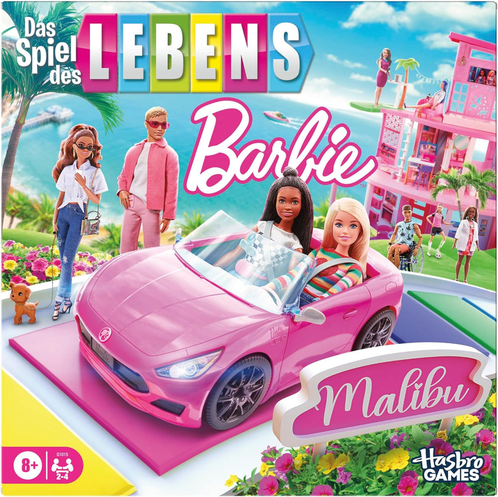 Rodzinna gra planszowa Hasbro Game of Life dla 2–4 ​​graczy w wieku od 8 lat. Zawiera kredki