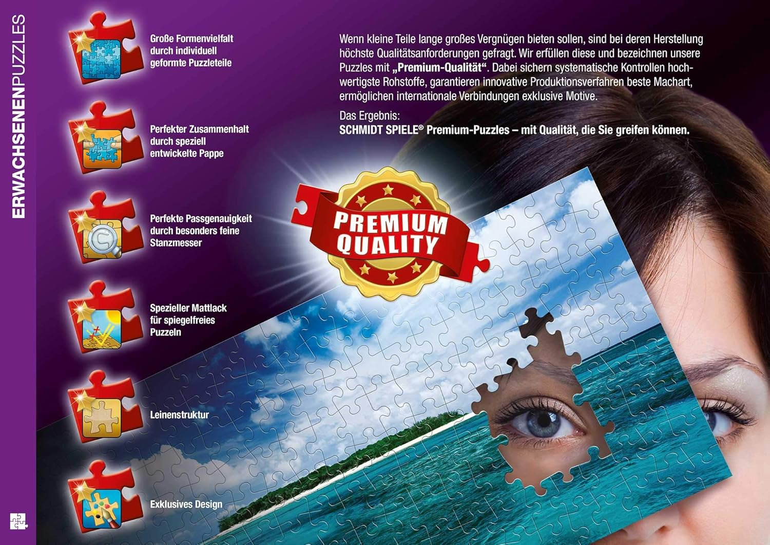 Schmidt Spiele Romantyczny dworek, układanka 500 elementów Puzzle Naty Shop