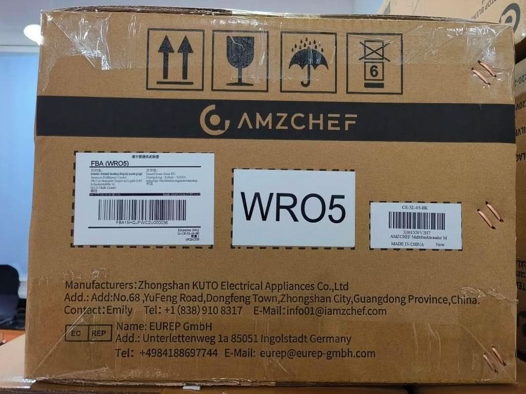 Blender AMZCHEF, 8 inteligentnych menu i 10 prędkości, ekran dotykowy LCD Kitchen Naty Shop