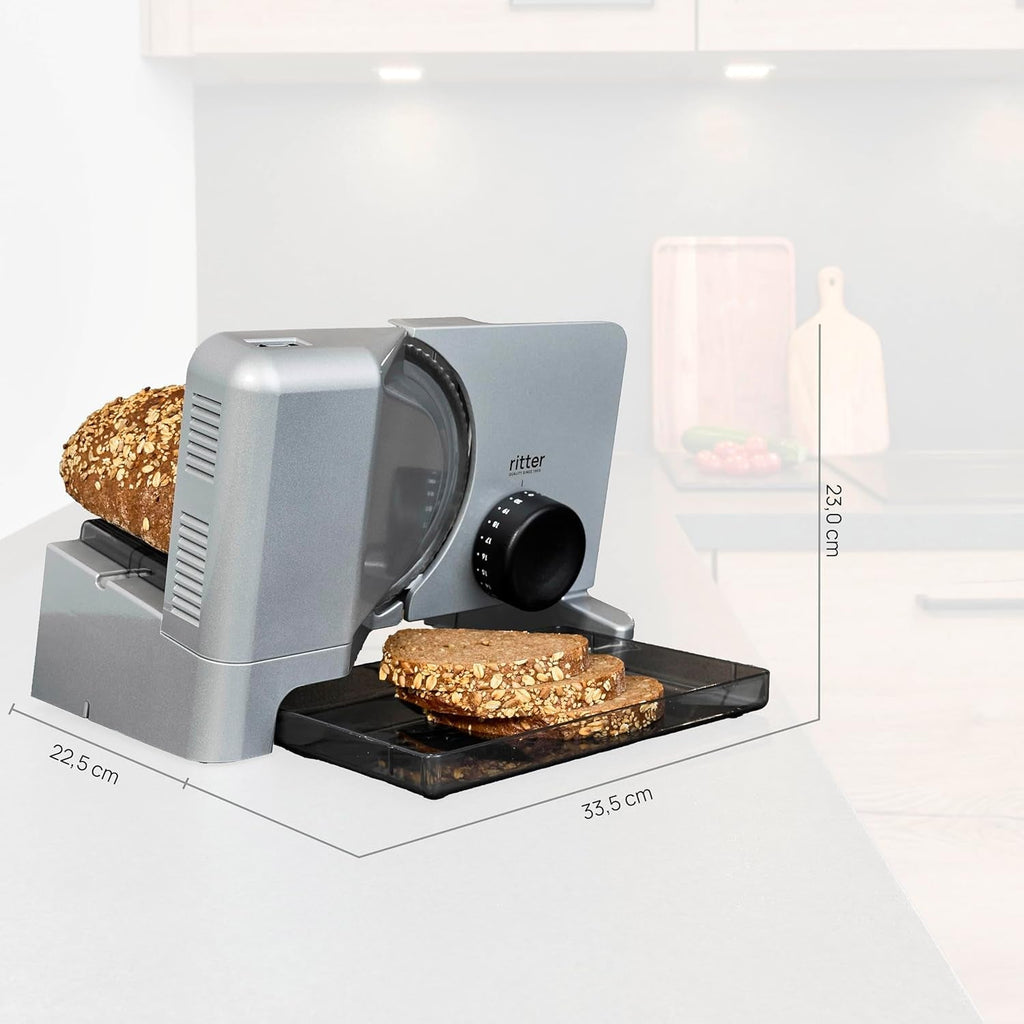 Ritter E 16 Duo plus Mașină electrică multifuncțională de feliat, fabricată în Germania Rasnite si Feliatoare Naty Shop