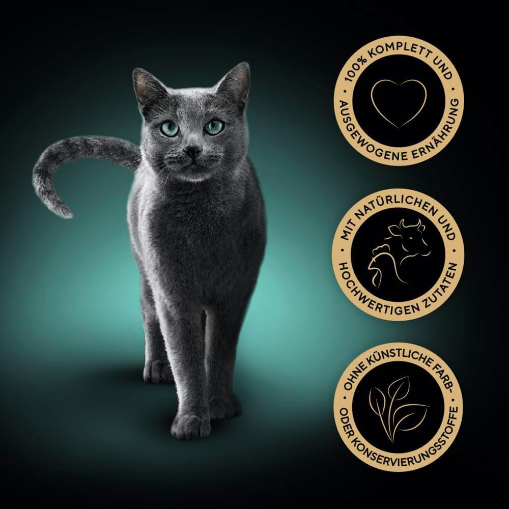 Hrană umedă pentru pisici Sheba Selection în pliculețe porționate cu pui și vită în sos 28x85g