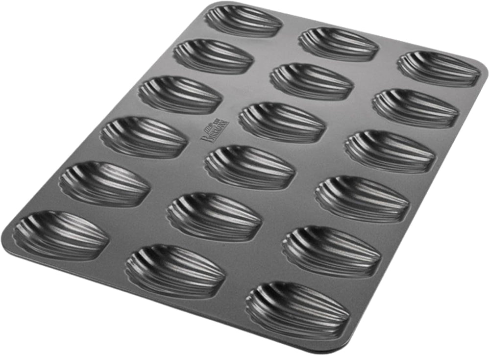 Birkmann, Easy Baking, Donutblech, Backform Für 6 Donuts, Mit Hochwertiger Antihaftbeschichtung, Ø 9 Cm, Mit Rezept, 881631 Formy i blachy do pieczenia Naty Shop 18Er Madeleineform