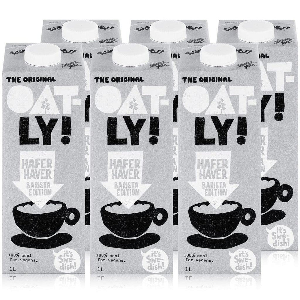 Oatly Barista Haferdrink Barista Edition, Long Life 1 litr (opakowanie 6er)