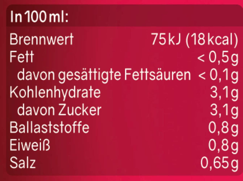 Rabenhorst Organiczne pomidory, opakowanie 6 sztuk (6 x 700 ml) Naty Shop