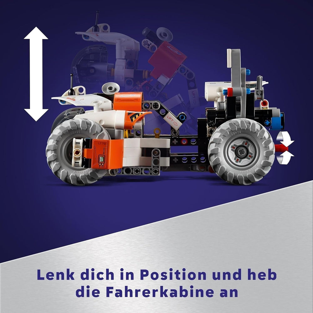 LEGO Technic LT78 kosmiczny pojazd transportowy, kosmiczny zestaw do budowania do wypraw badawczych i kosmicznych przygód, pomysłowa zabawa dla chłopców i dziewcząt, prezent dla dzieci powyżej 8 lat 42178 Zestawy do budowania Besuche den LEGO-Store