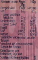 Organiczny batonik Hipp Fruit-Friend Leopard, jogurt-wiśnie w puree bananowym, 22 x 23g Matka i Dziecko Naty Shop