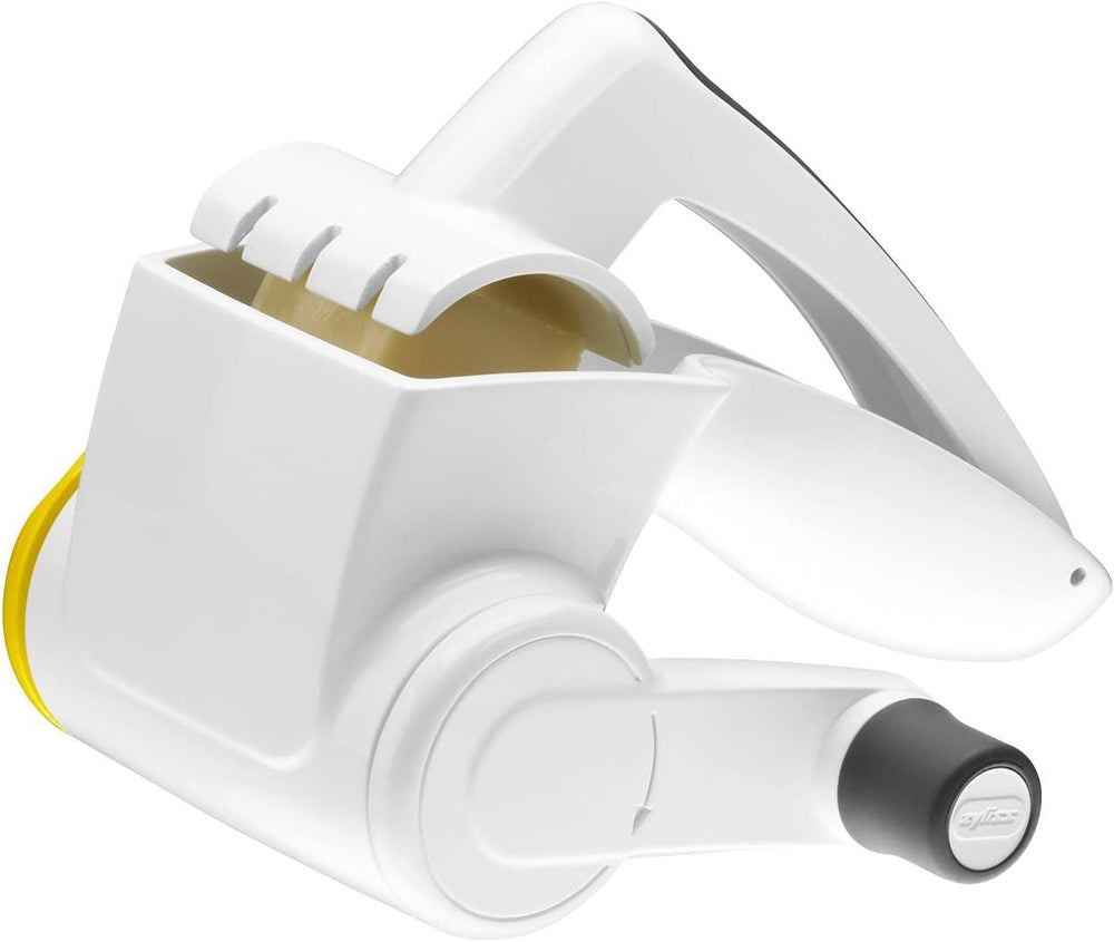 ZYLISS Klasyczna tarka do sera E900010 Drobny bęben ze stali nierdzewnej Obieraczka 16 x 8,5 x 8,5 cm Naty Shop