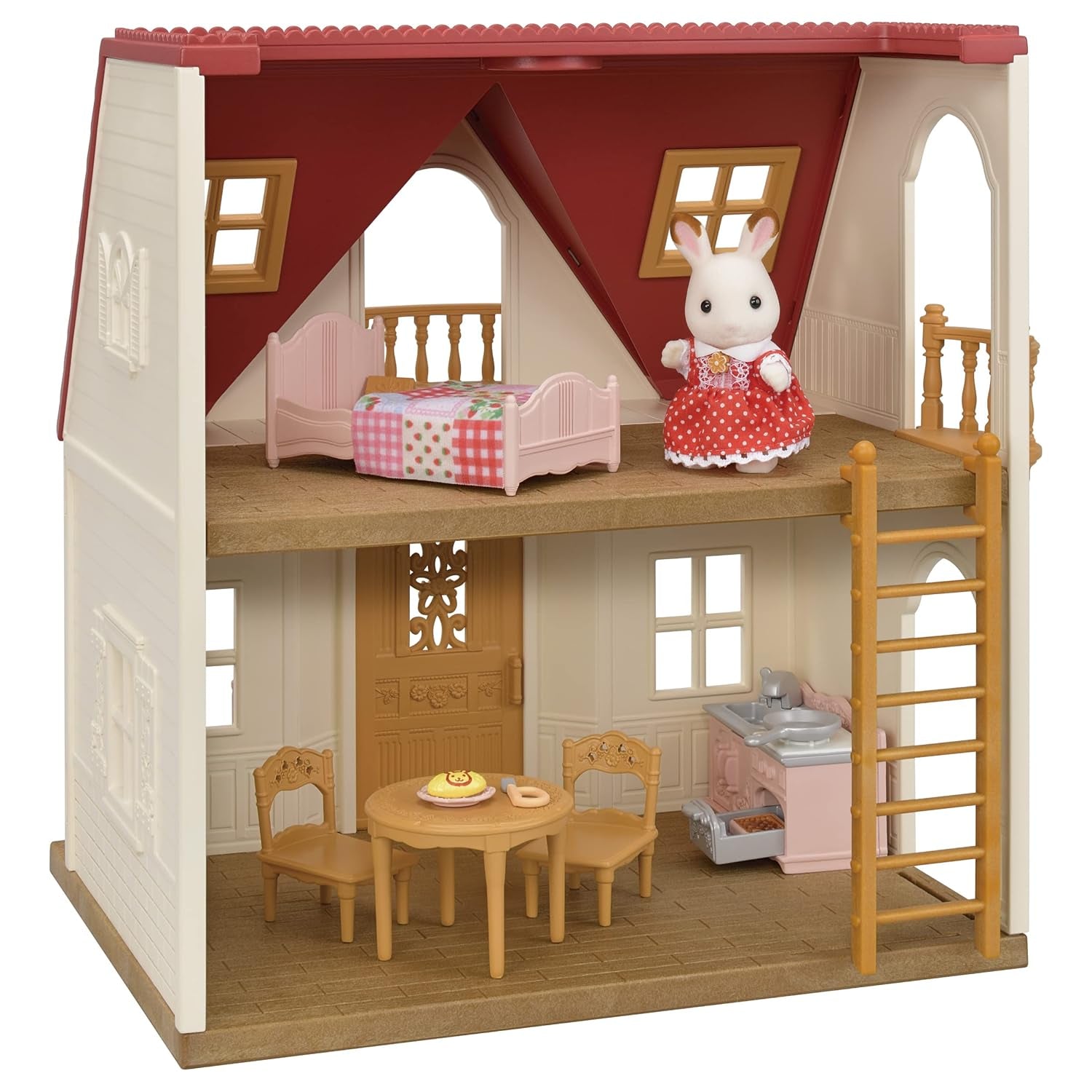 L5567 Căsuță pentru începători NOUĂ, Multicoloră L5706 Familia Iepurașului de Lapte - Figurine pentru casă de păpuși