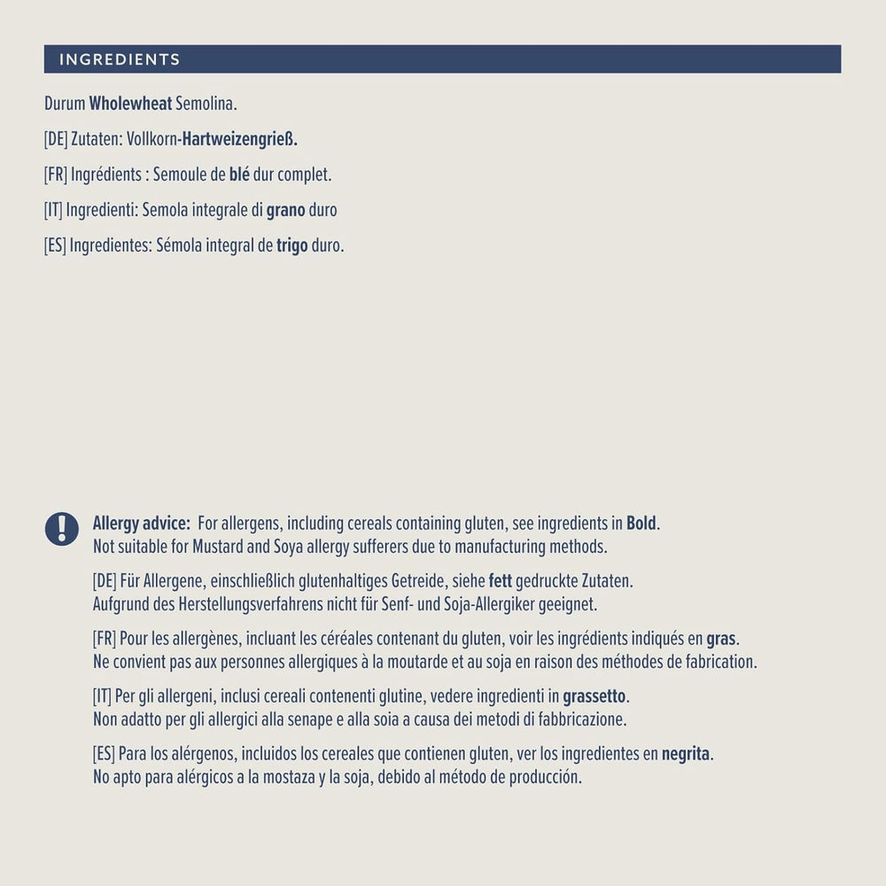 Fusilli pełnoziarniste z Amazonii, 500g