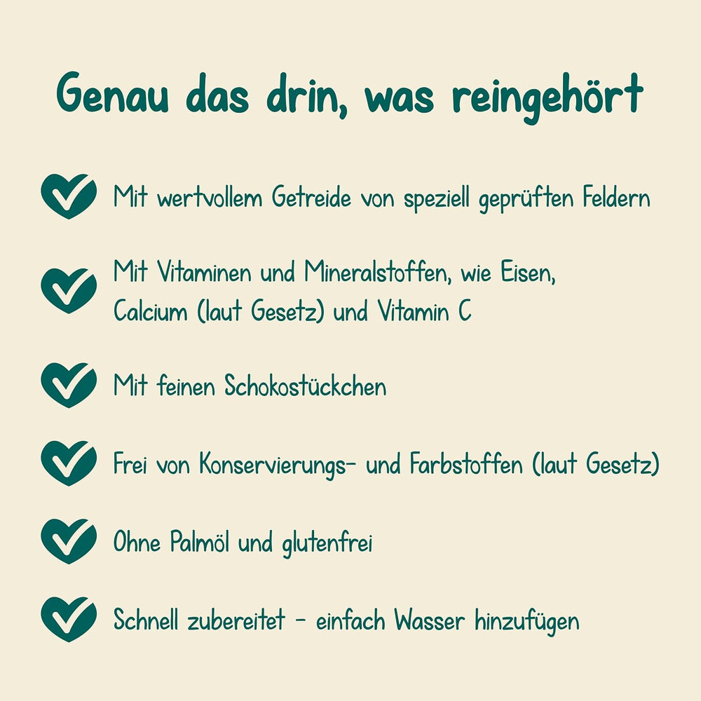 Milupa Stracciatella Owsianka mleczna - Bezglutenowe, bez oleju palmowego płatki dla niemowląt - Bez konserwantów i barwników - Od 8 miesiąca - 4 x 400 g