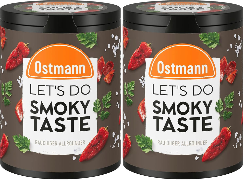 Ostmann Gewürze - Let's Do Fisch Allrounder | Gewürzsalz für Bratfisch, Flammlachs i Meeresfrüchte | Würziger Allrounder z musztardą, cytryną i koperkiem | 85 g w koszu Metalldose