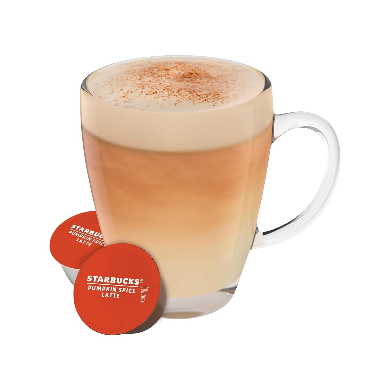 STARBUCKS Pumpkin Spice Latte by Nescafé Dolce Gusto, Dunkle Röstung, Kaffeekapseln 6 x 12 (72 Kapseln)