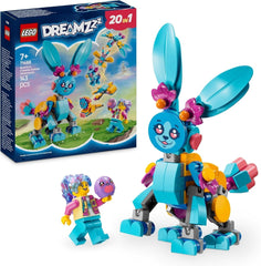 LEGO Dreamzzz Bunchus Kreatywne przygody zwierząt Zabawkowy króliczek dla dzieci Zestaw fantasy 20 w 1 z minifigurką Izzie Prezent dla dziewcząt i chłopców w wieku 7 lat 71488 Zestawy do budowania Besuche den LEGO-Store Default Title