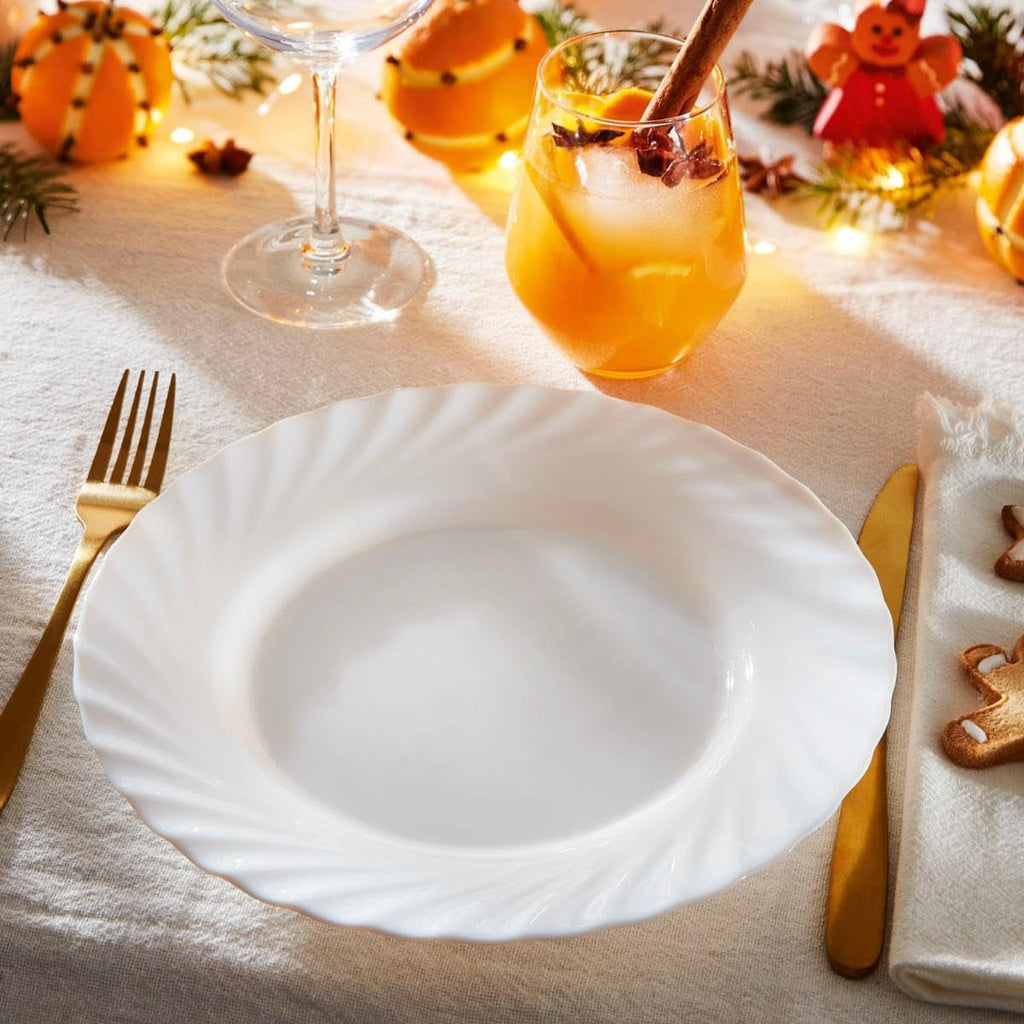 Serviciu de masă Dajar, alb Seturi vesela masa Naty Shop