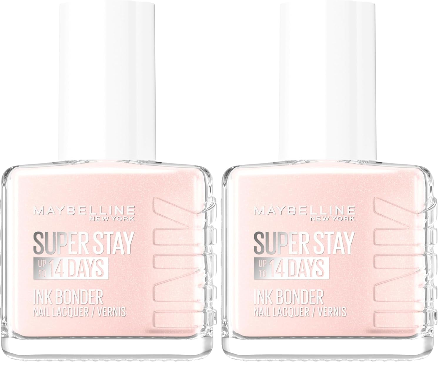 Maybelline New York Super Stay Ink Bonder 078 Porcelain - długotrwały lakier do paznokci zapewniający mocne paznokcie i intensywny kolor, 12,3 ml