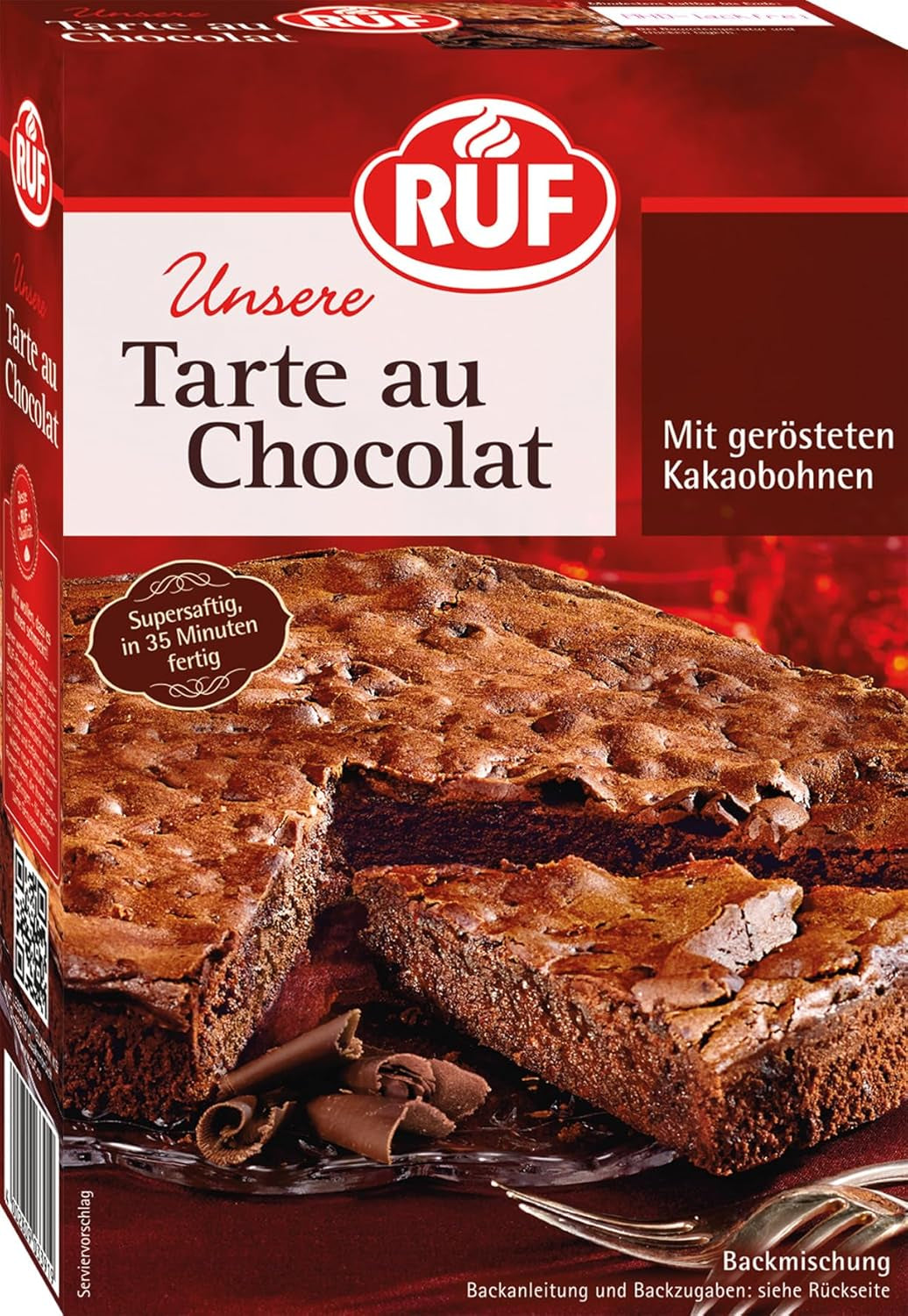 RUF Tarte Au Citron, Backmischung Für Einen Schnellen Zitronen-Kuchen Französische Art, Mit Fruchtiger Zitronen-Glasur Naty Shop Czekolada 470 G